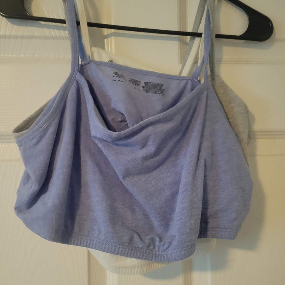 Fruit of the Loom Straight back bra tops